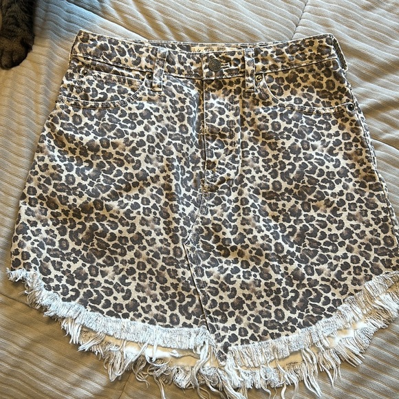 Animal print we the free skirt - Picture 2 of 4